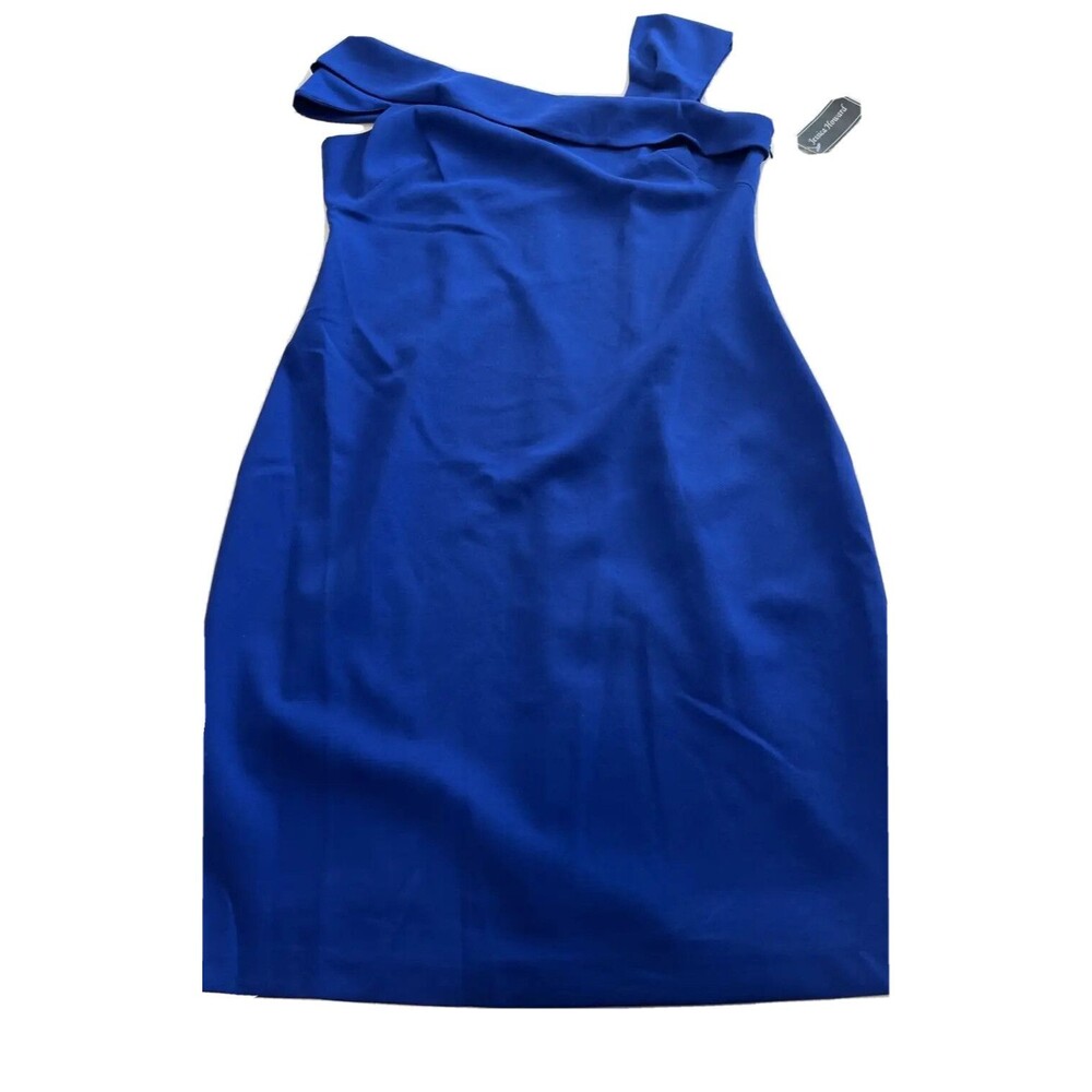 Jessica Howard Missy Dress Side Zipper Blue Size 6